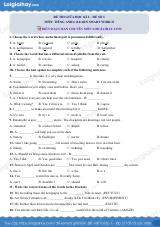 Đề thi giữa kì 2 Tiếng Anh 6 iLearn Smart World - Đề số 3